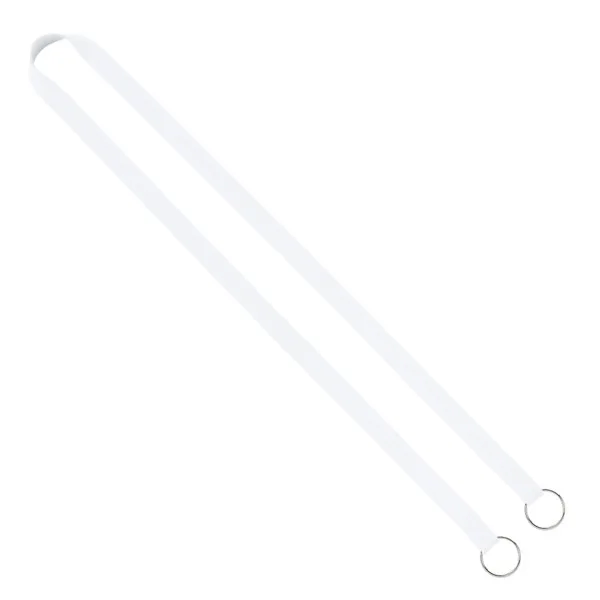 IMPORT Rush 1/2" Dye-Sublimated 2-Ended Lanyard with Dual Sewn Silver Metal Split-Ring view 3