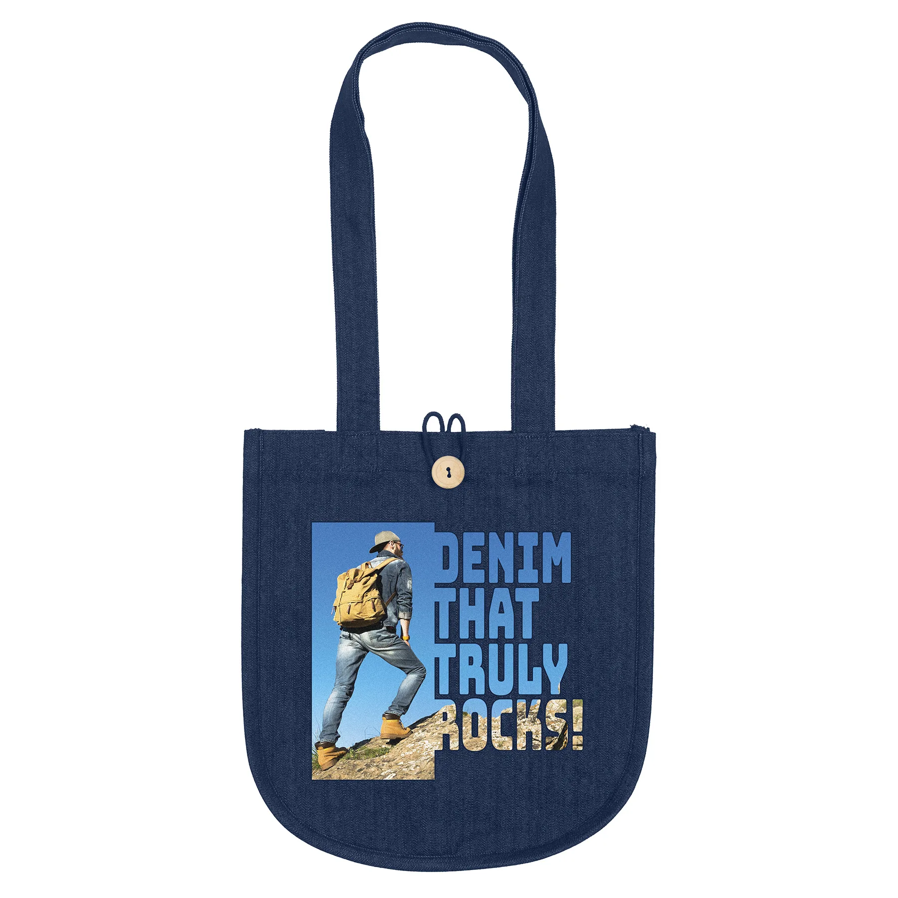 MB™ - Denim Tote - ColorVista (12" x 5" x 13")