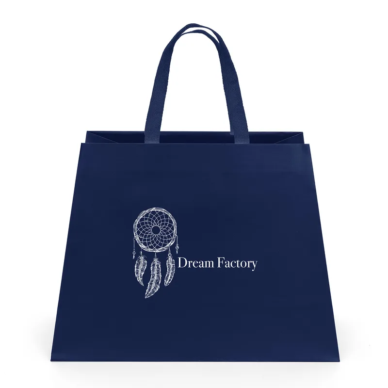 McKinley - Trapezoid Eurotote - Foil Print (12 1/2" x 6" x 12")