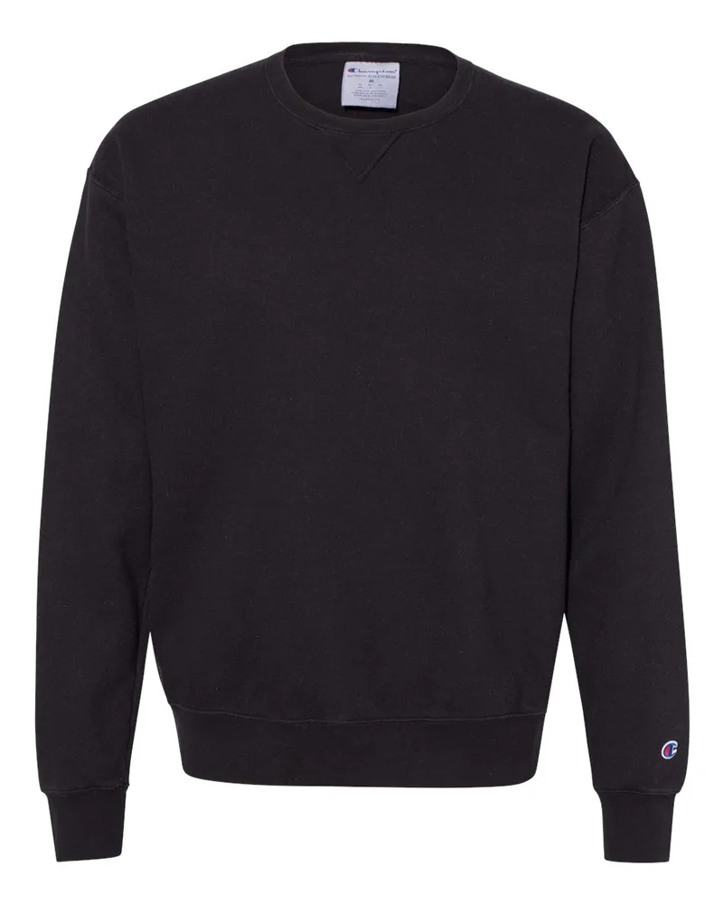 Champion® Garment Dyed Crewneck Sweatshirt