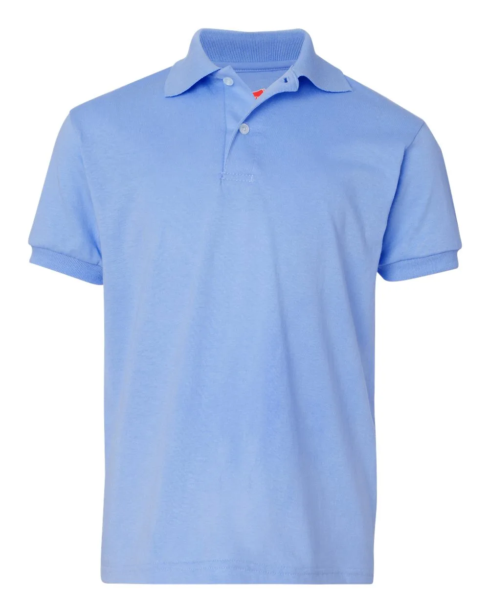 Hanes® Youth EcoSmart® Jersey Polo view 6