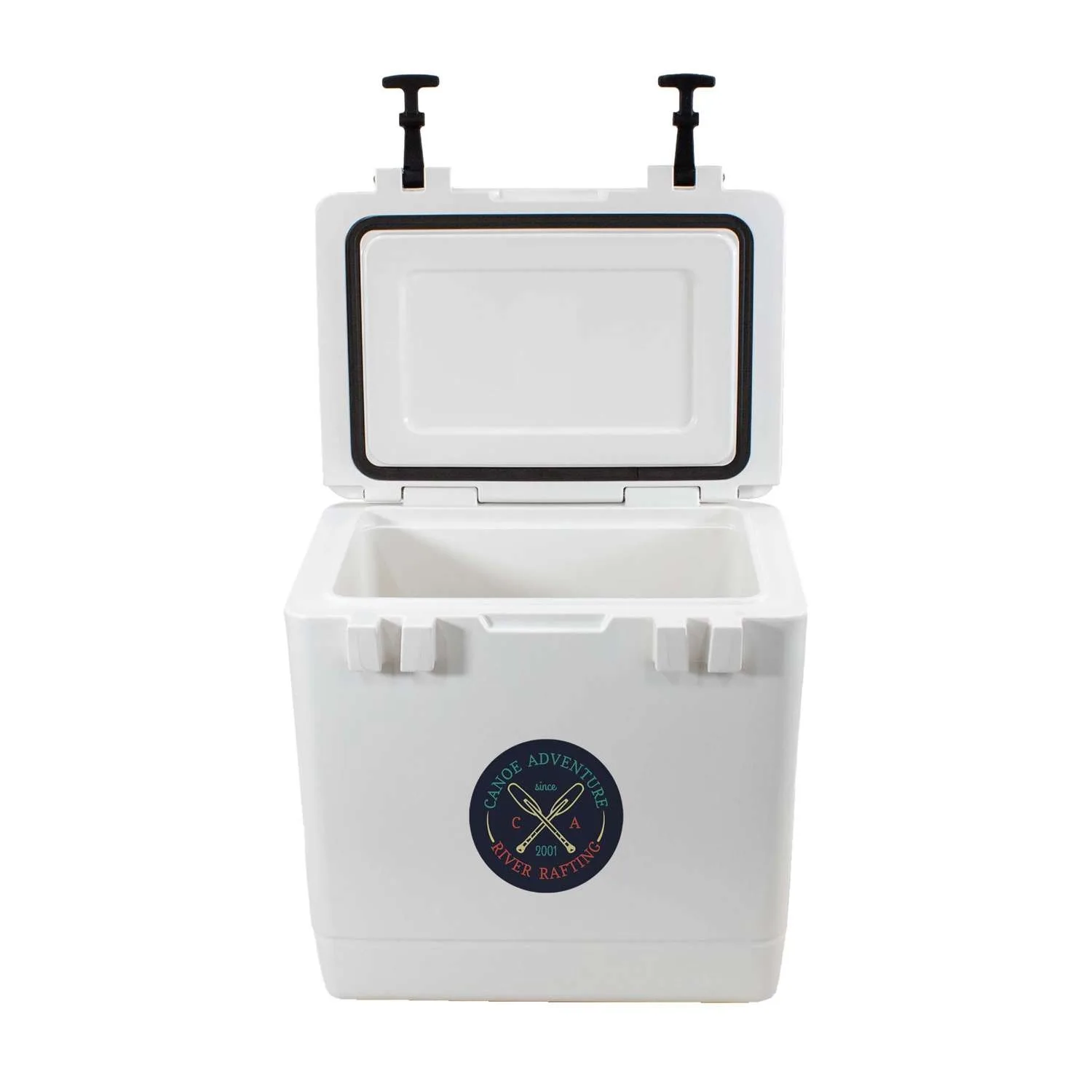 35L OBP Wheeled Explorer Cooler, Front Imprint view 5