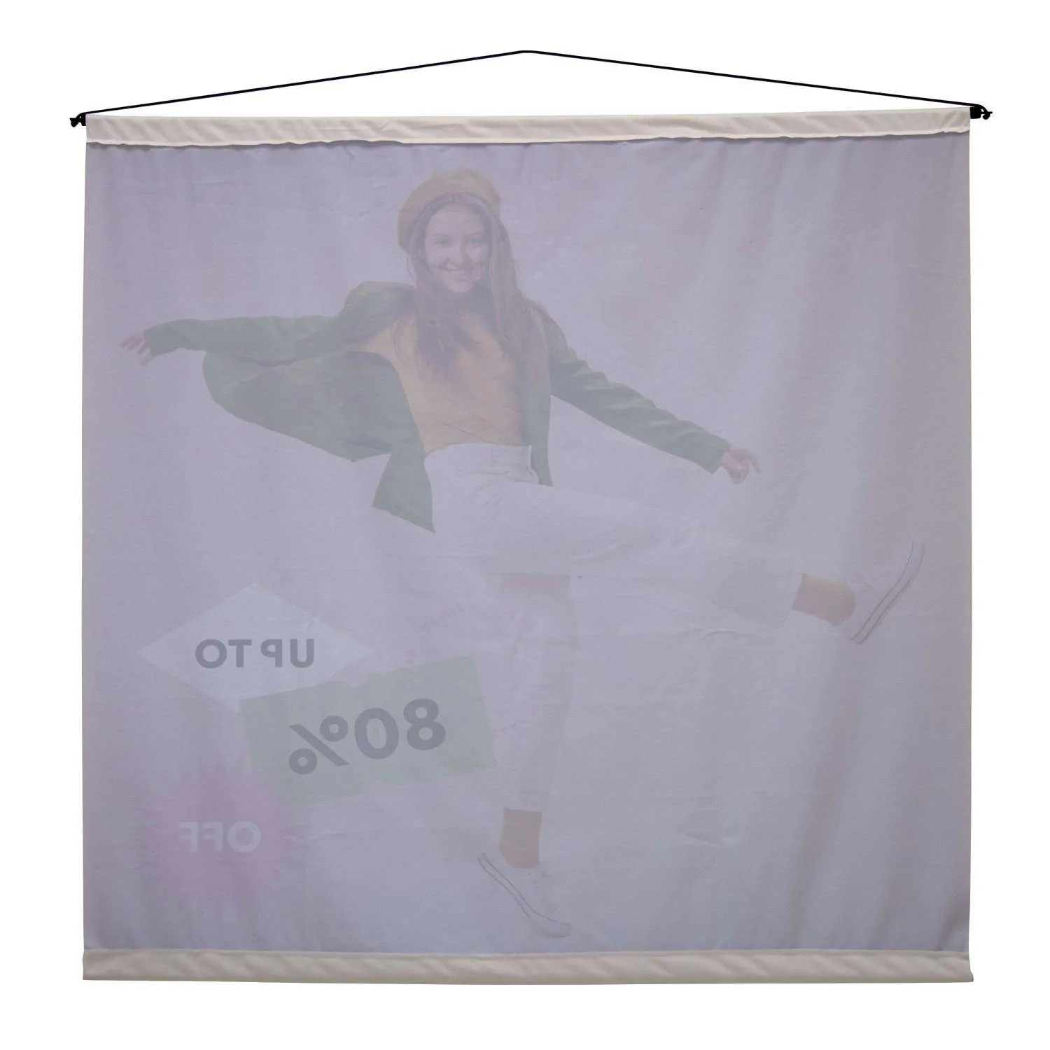 3'W x 3'H Hanging Banner view 7