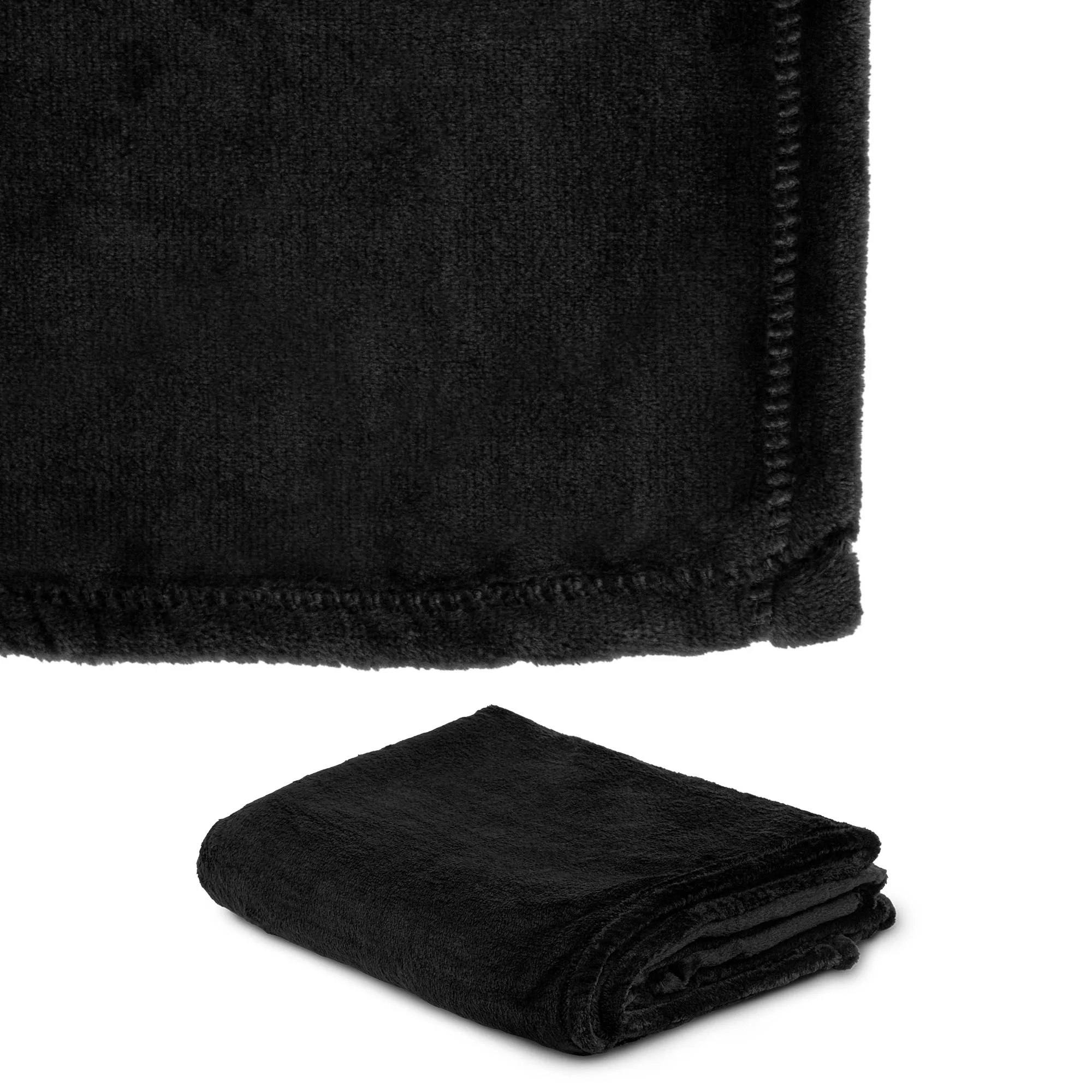 300g Mink Touch Embroidered Luxury Blanket 50" X 60" view 3