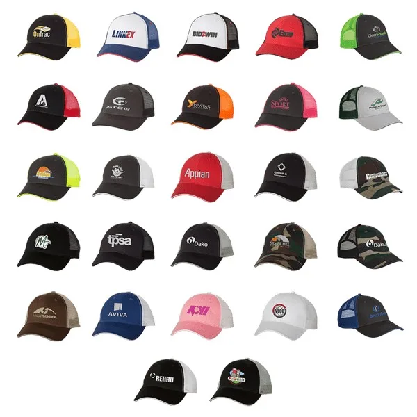Valucap S102 Sandwich Trucker Cap view 2