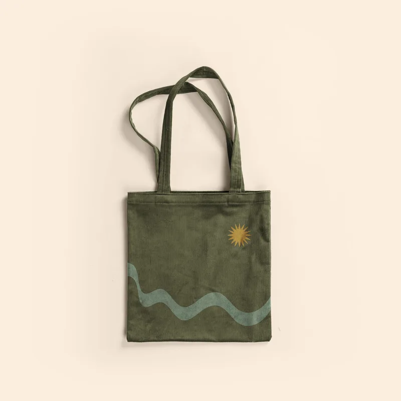 Continued Main Squeeze Corduroy Tote view 2