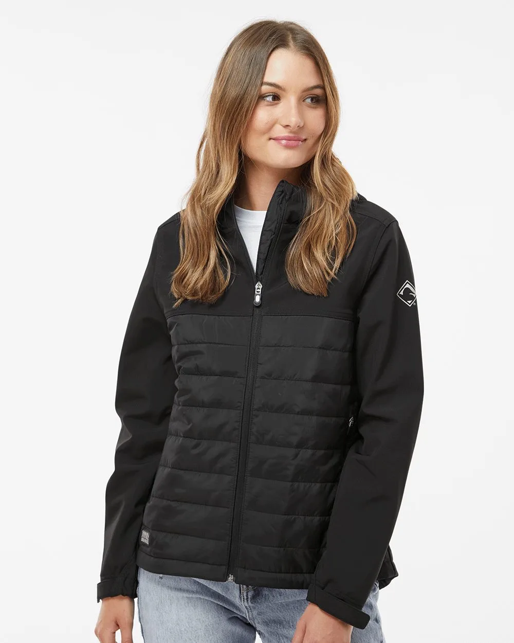 DRI DUCK® Women's Vista Soft Shell Puffer Jacket view 2