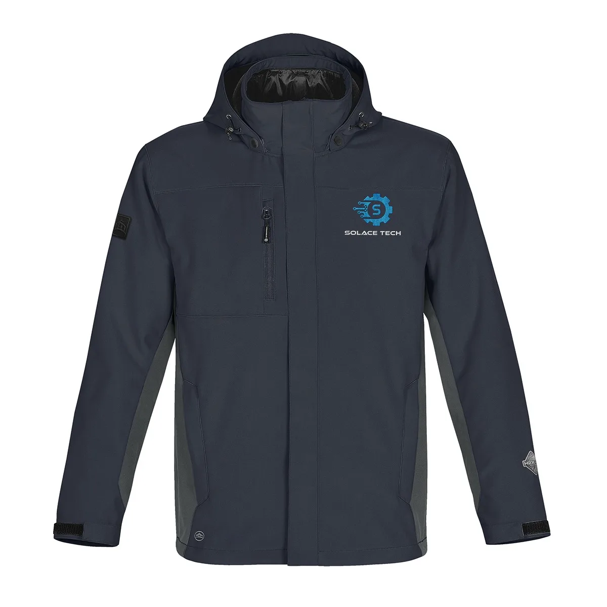 SSJ1 NAVY GRANITE Embroidery