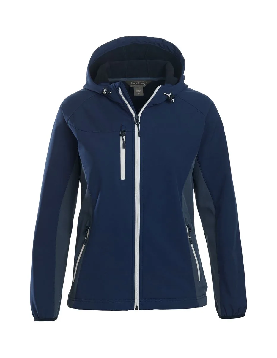 Ladies' Mckinley Hooded Soft Shell Jacket view 2