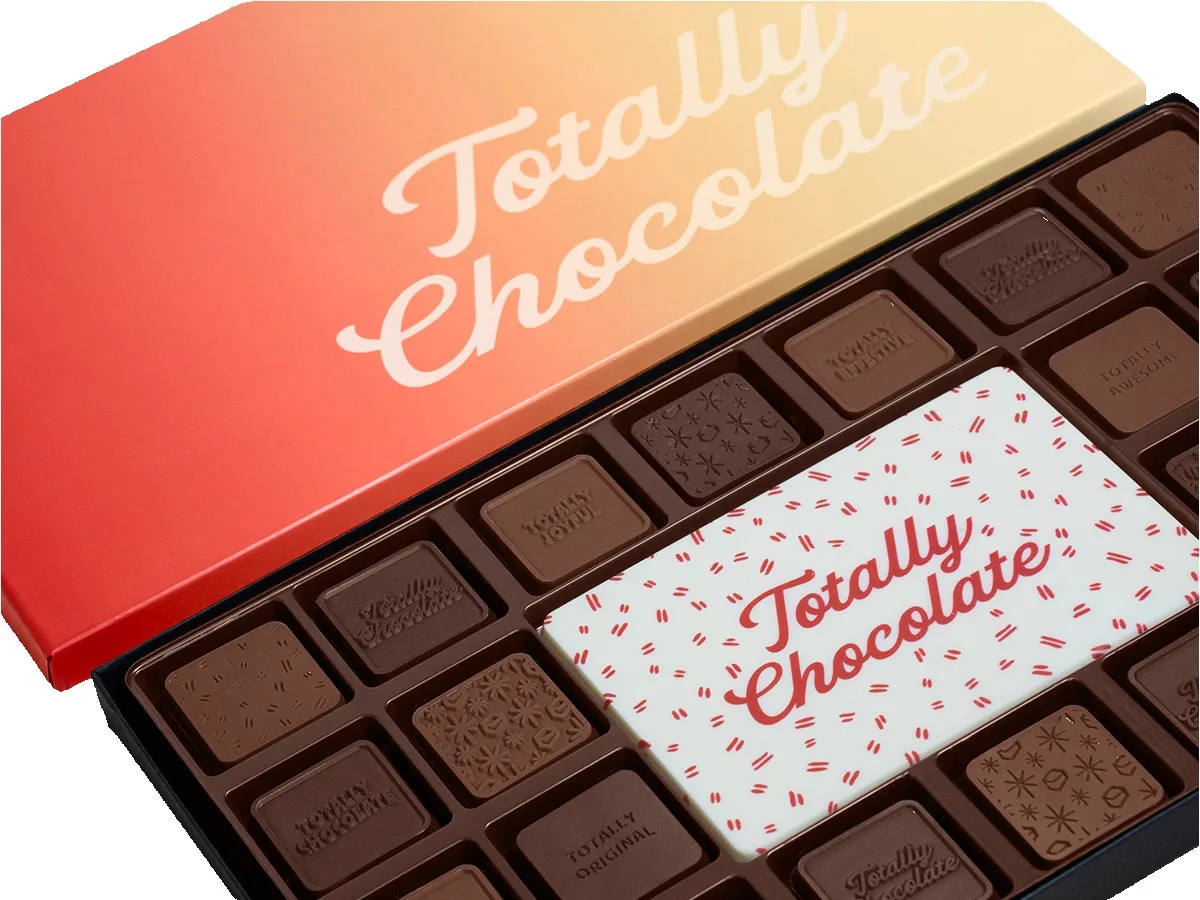 45-Piece Chocolate Ensemble Gift Set with Classic Custom Packaging