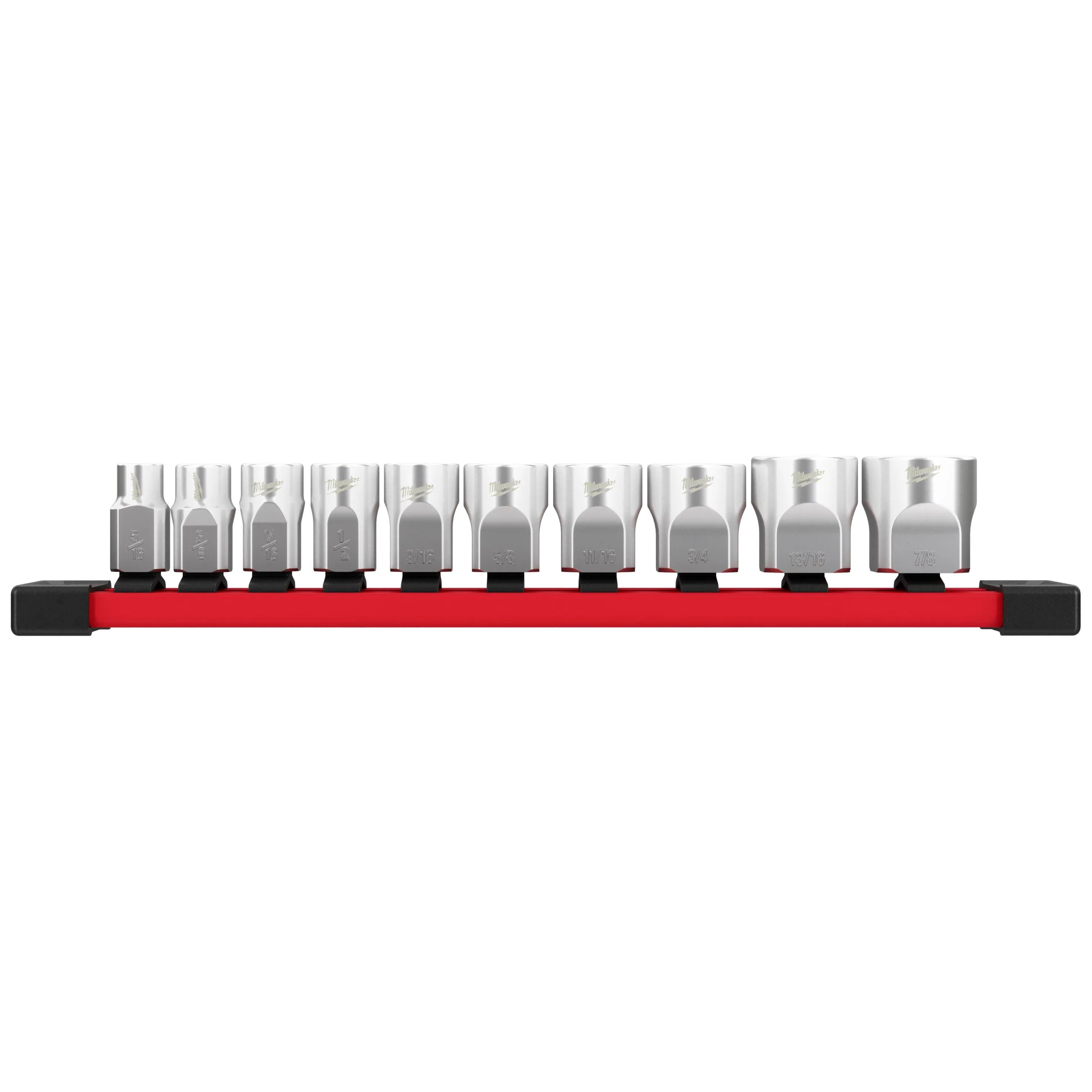 Milwaukee 3/8" Drive 10Pc Socket Set - Sae