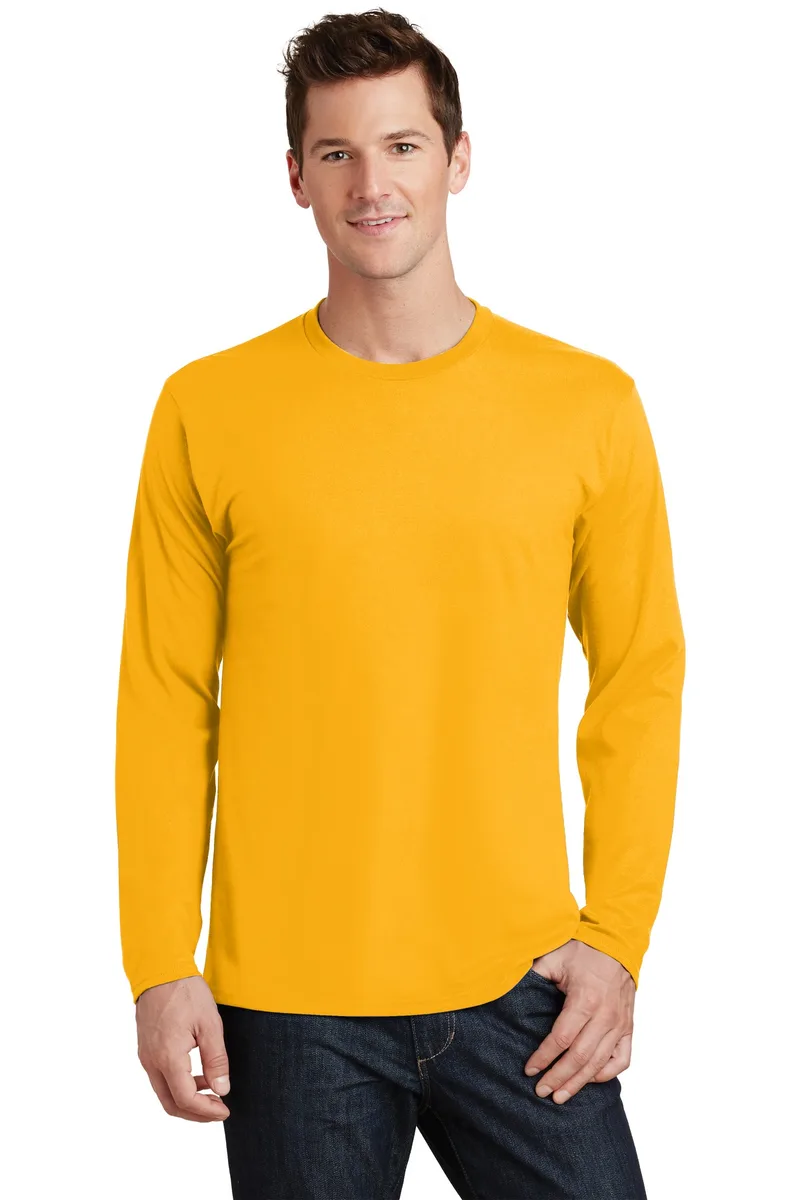 Port & Co™ Long Sleeve Fan Favorite Tee. view 2