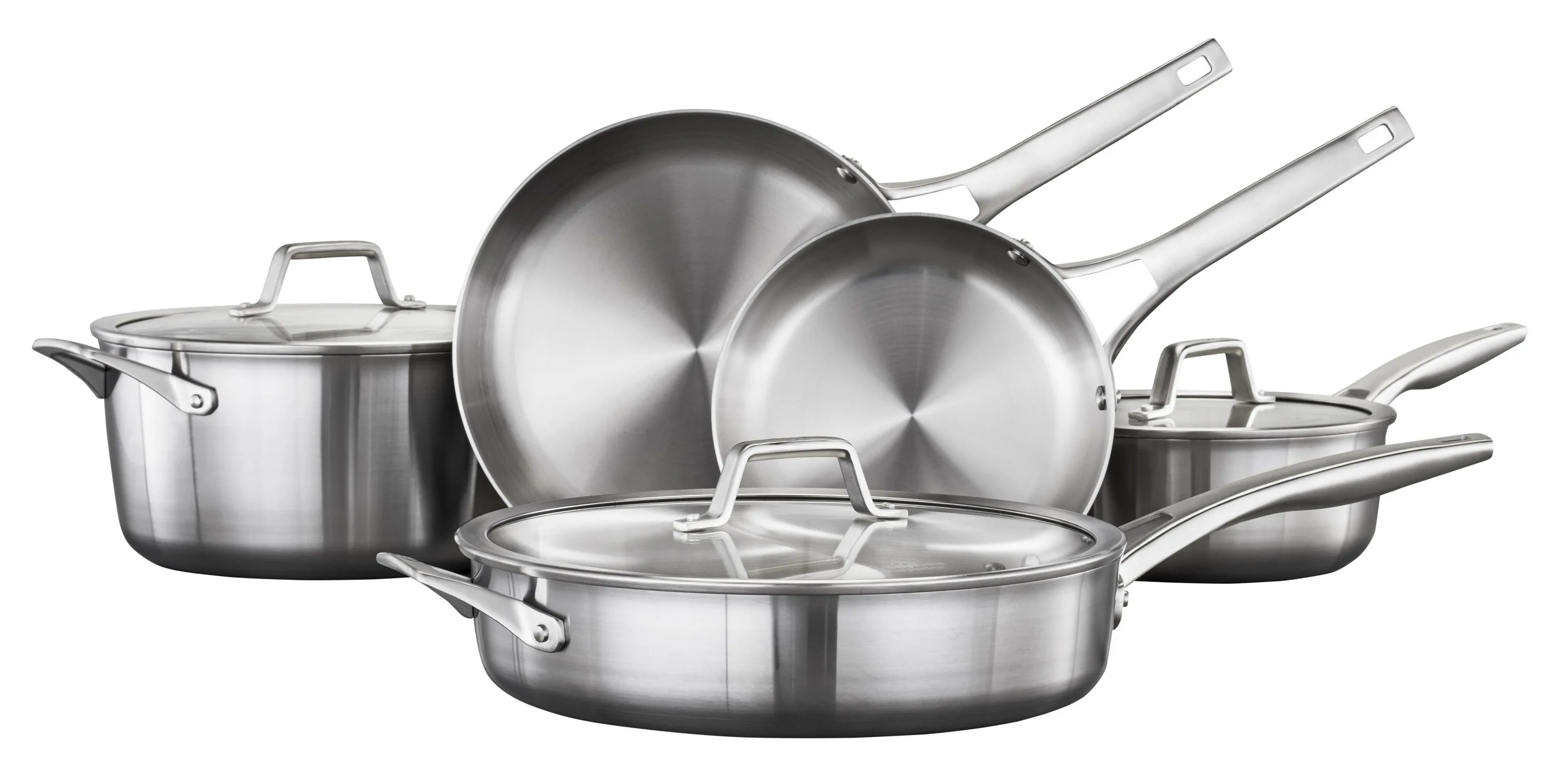 Calphalon Calphalon Premier Stainless Steel 8 Pc Cookware Set