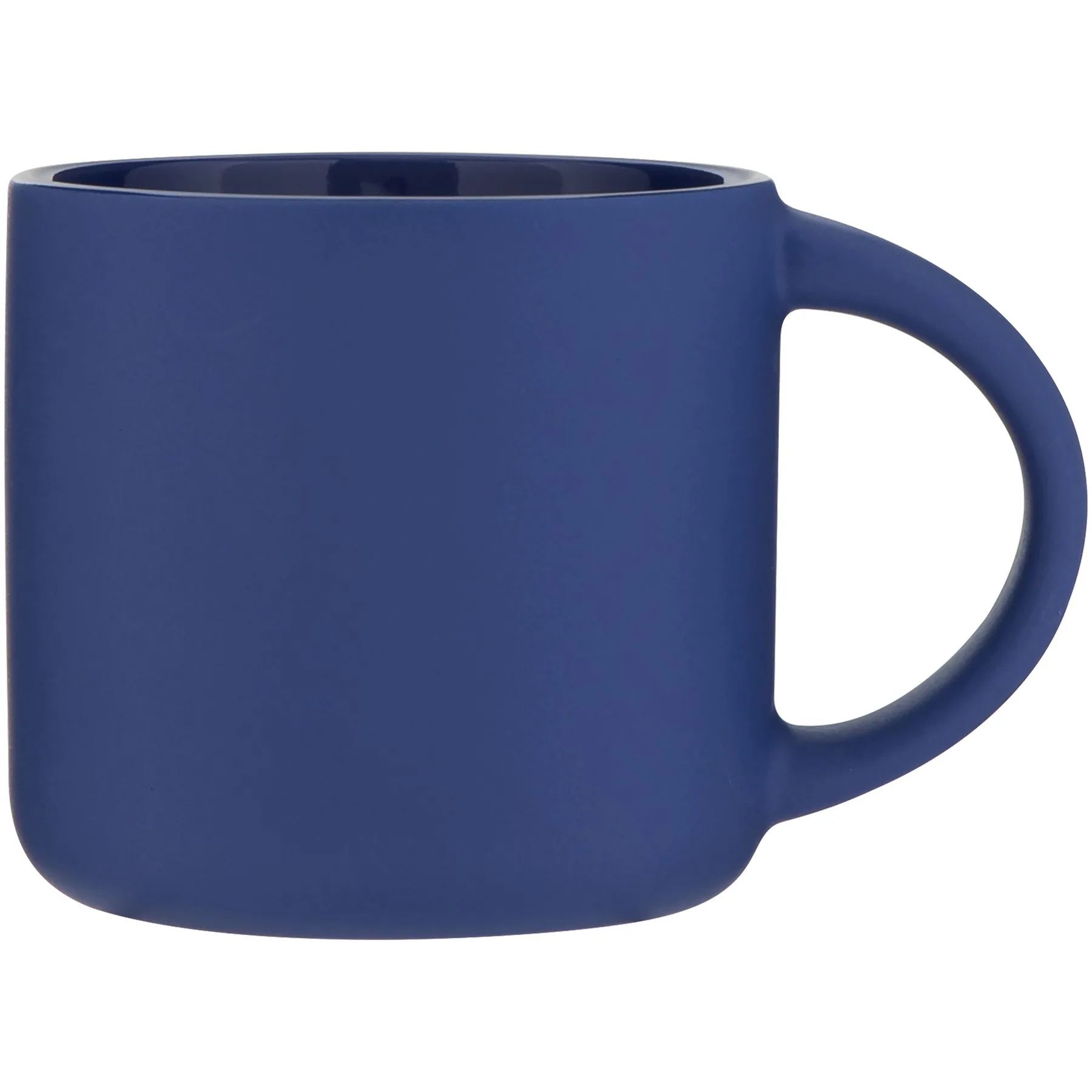 20 oz Minolo Ceramic Coffee Mug (Matte Royal Blue) view 2