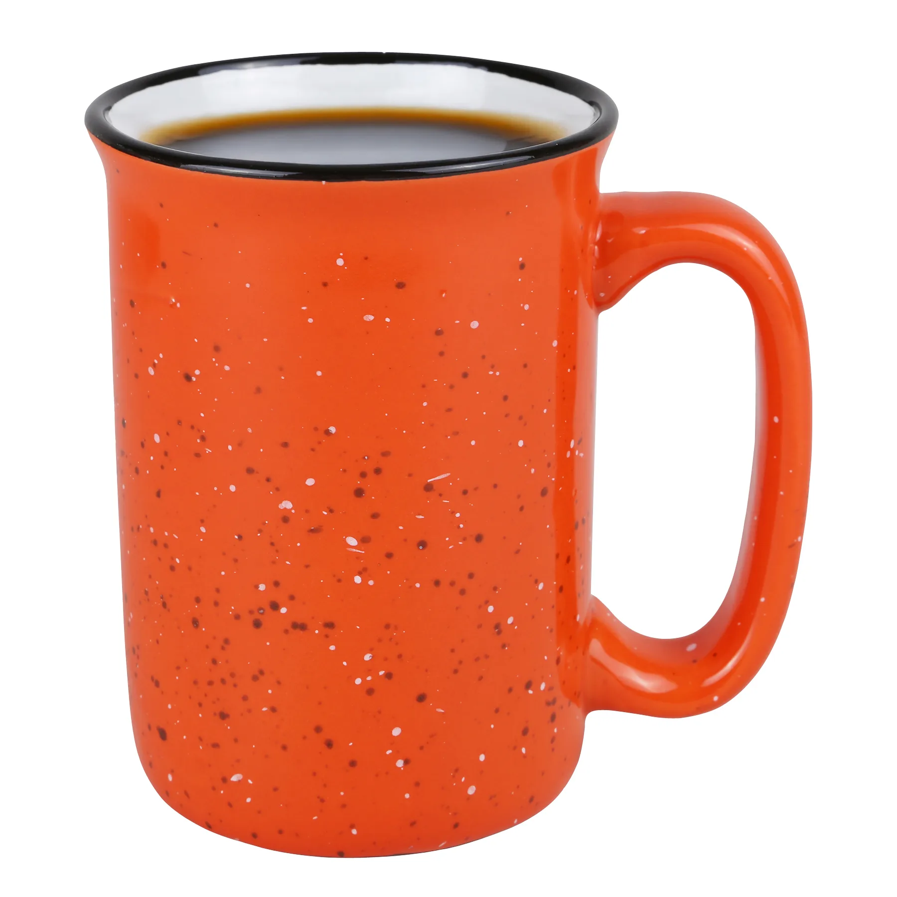 Orange/Black/White Blank Open View