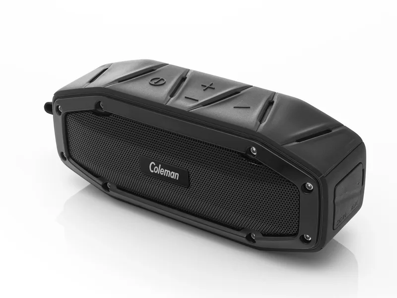Coleman Waterproof Bluetooth Stereo Speaker-Black