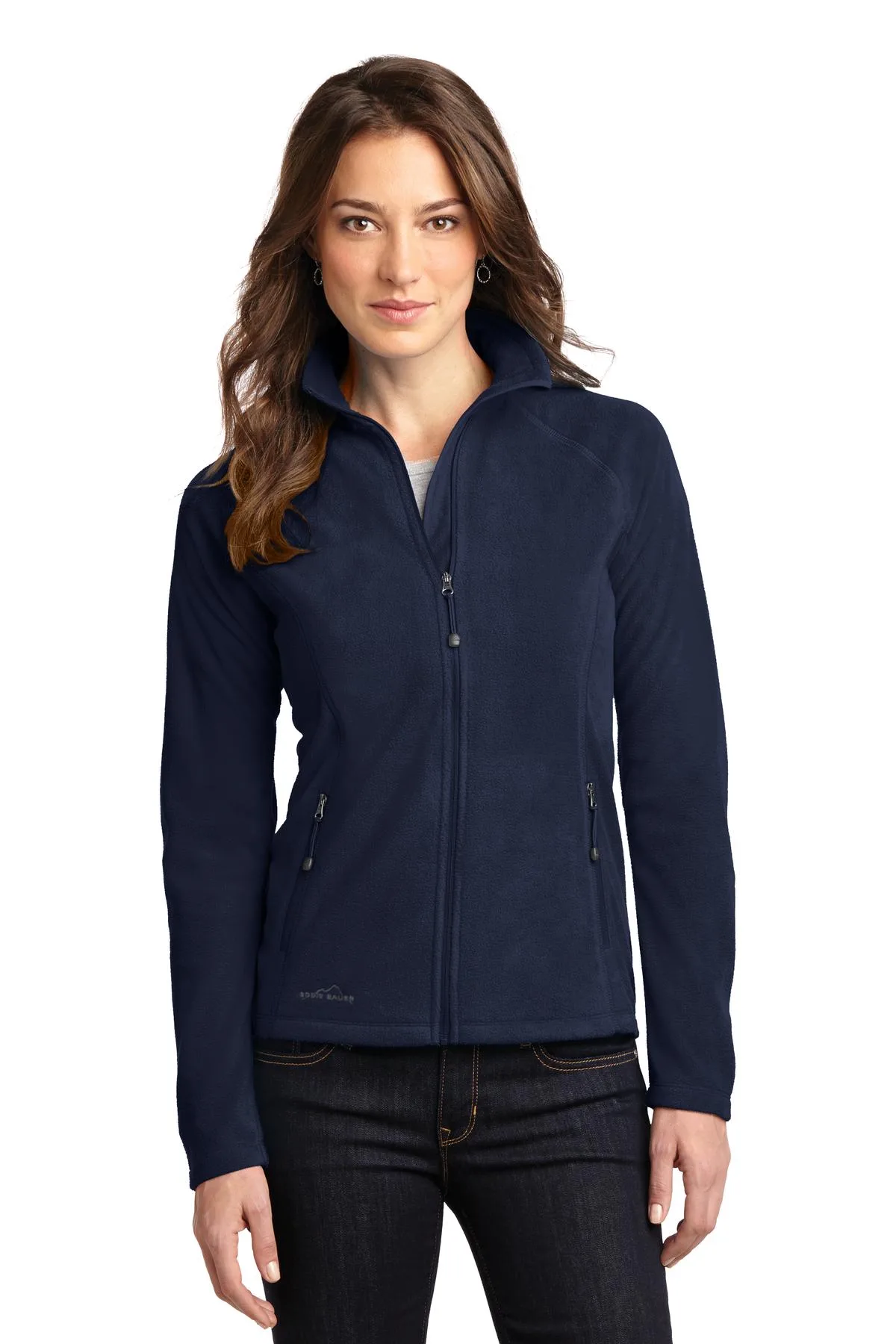 Eddie Bauer® Women's Full-Zip Microfleece Jacket. view 3