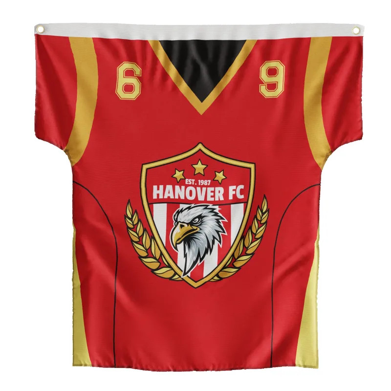 Jersey Flag (28"x28 1/2") view 2