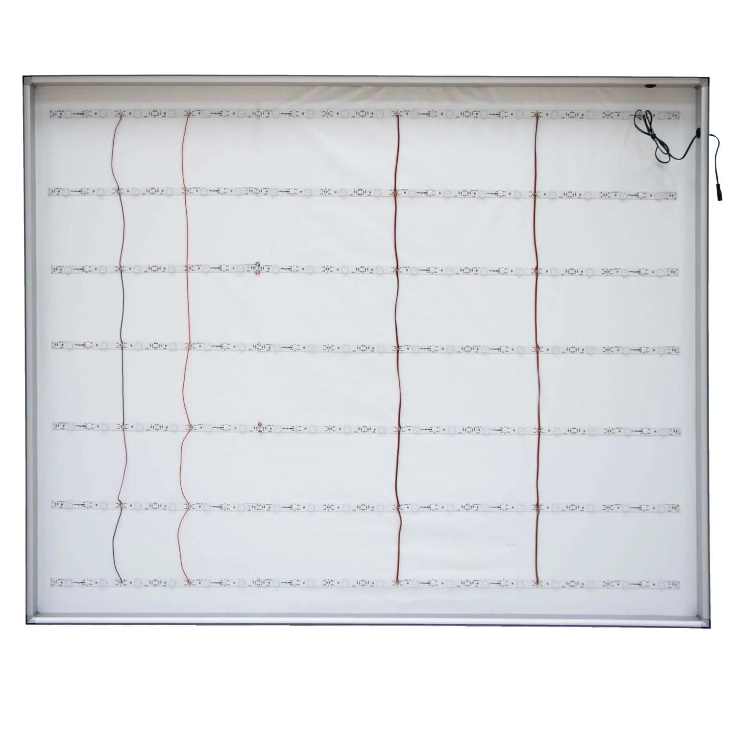48" x 60" Standard SEG Glo Wall Mount Hardware view 4