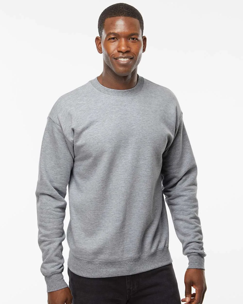 Hanes® Perfect Fleece Crewneck Sweatshirt view 4