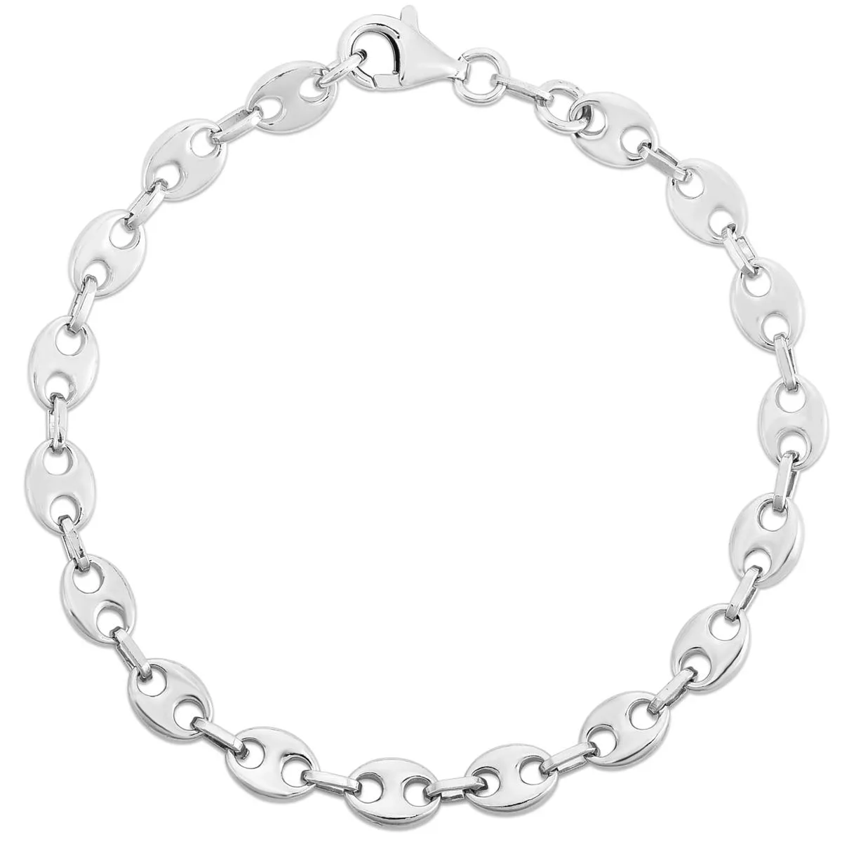 Jilco Inc Puffed Mariner Link Bracelet