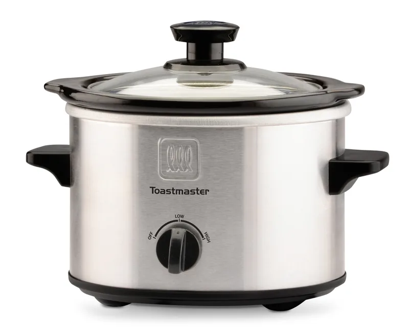 Toastmaster 1.5 Qt. Brushed Stainless Steel Slow Cooker