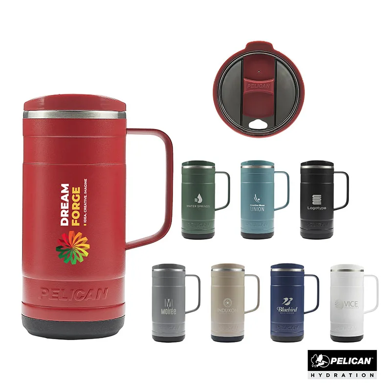 Pelican Ridge 18 oz. Recycled Double Wall Stainless Steel Mug