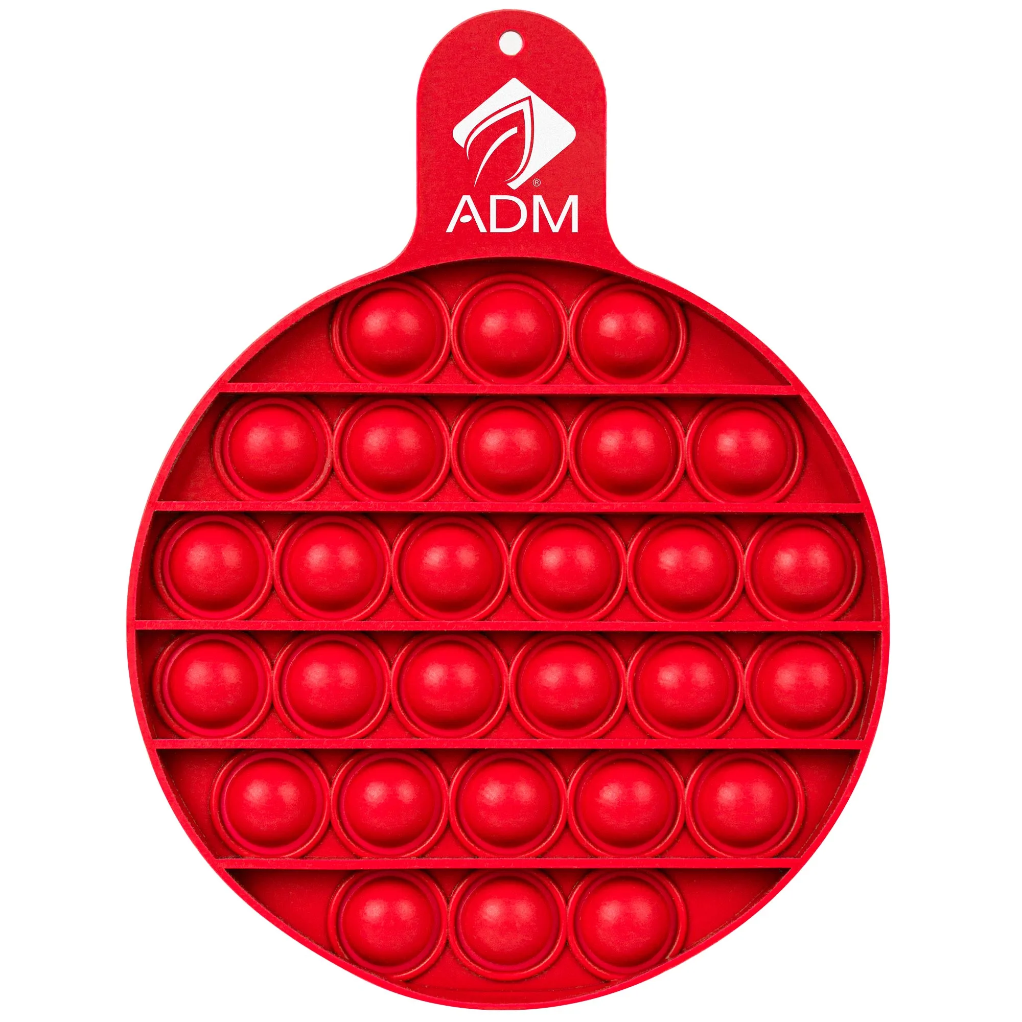 Round Fiddle Popper Silicone Sensory Toy view 5