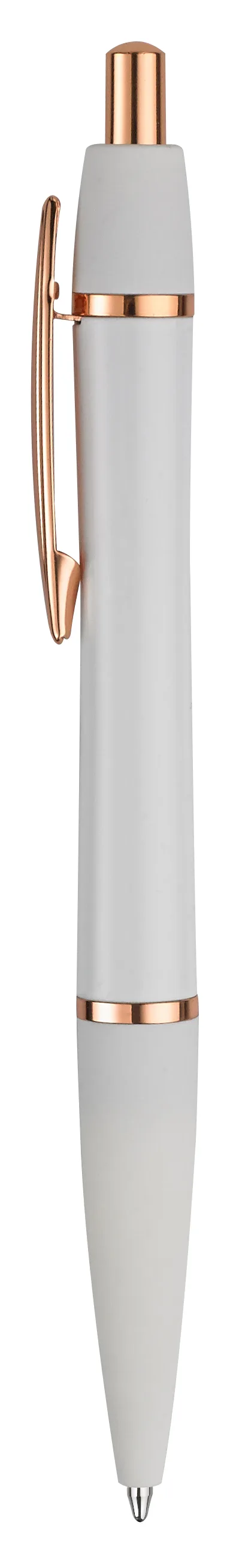 White/Rose Gold Blank Side View