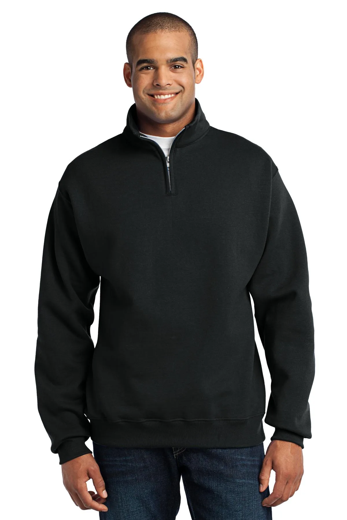 Jerzees® - NuBlend® 1/4-Zip Cadet Collar Sweatshirt.
