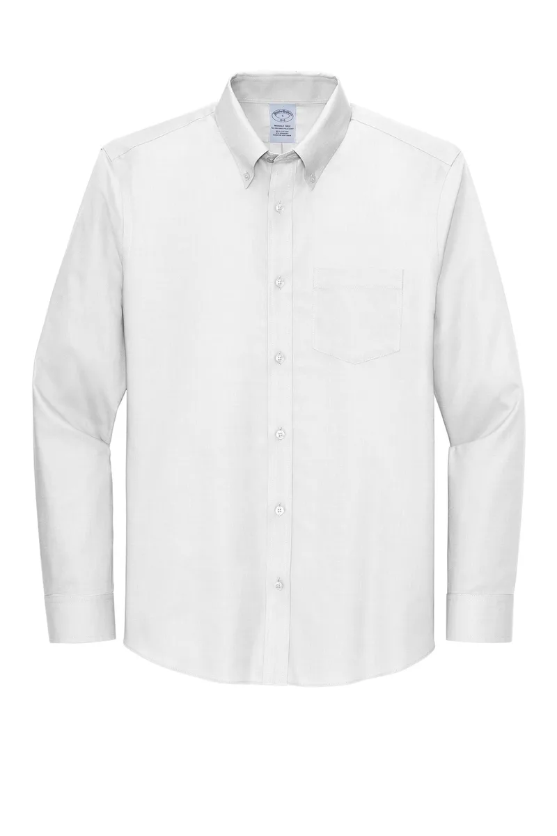 Brooks Brothers® Wrinkle-Free Stretch Nailhead Shirt view 5