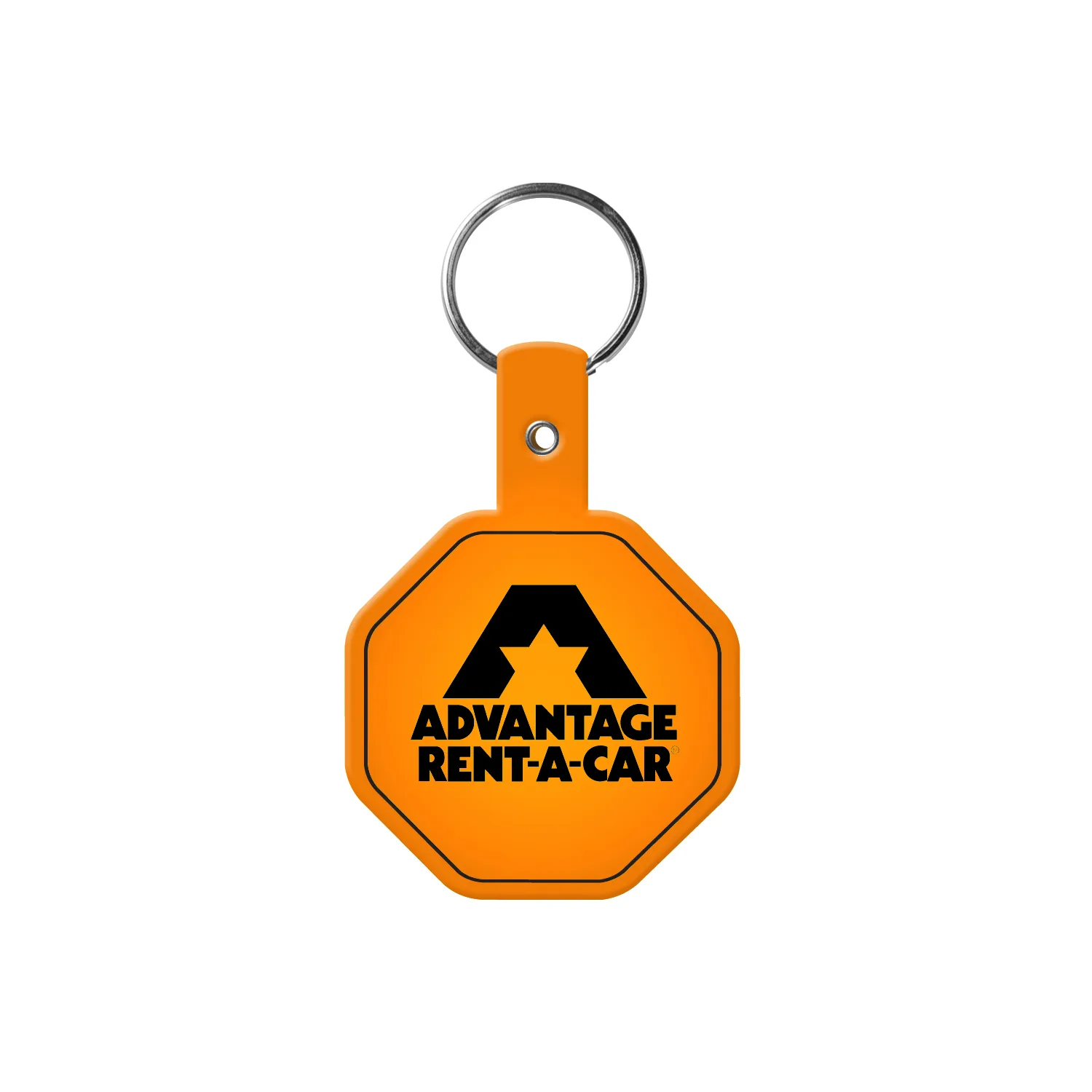 Stop Sign Flexible Key Tag view 4