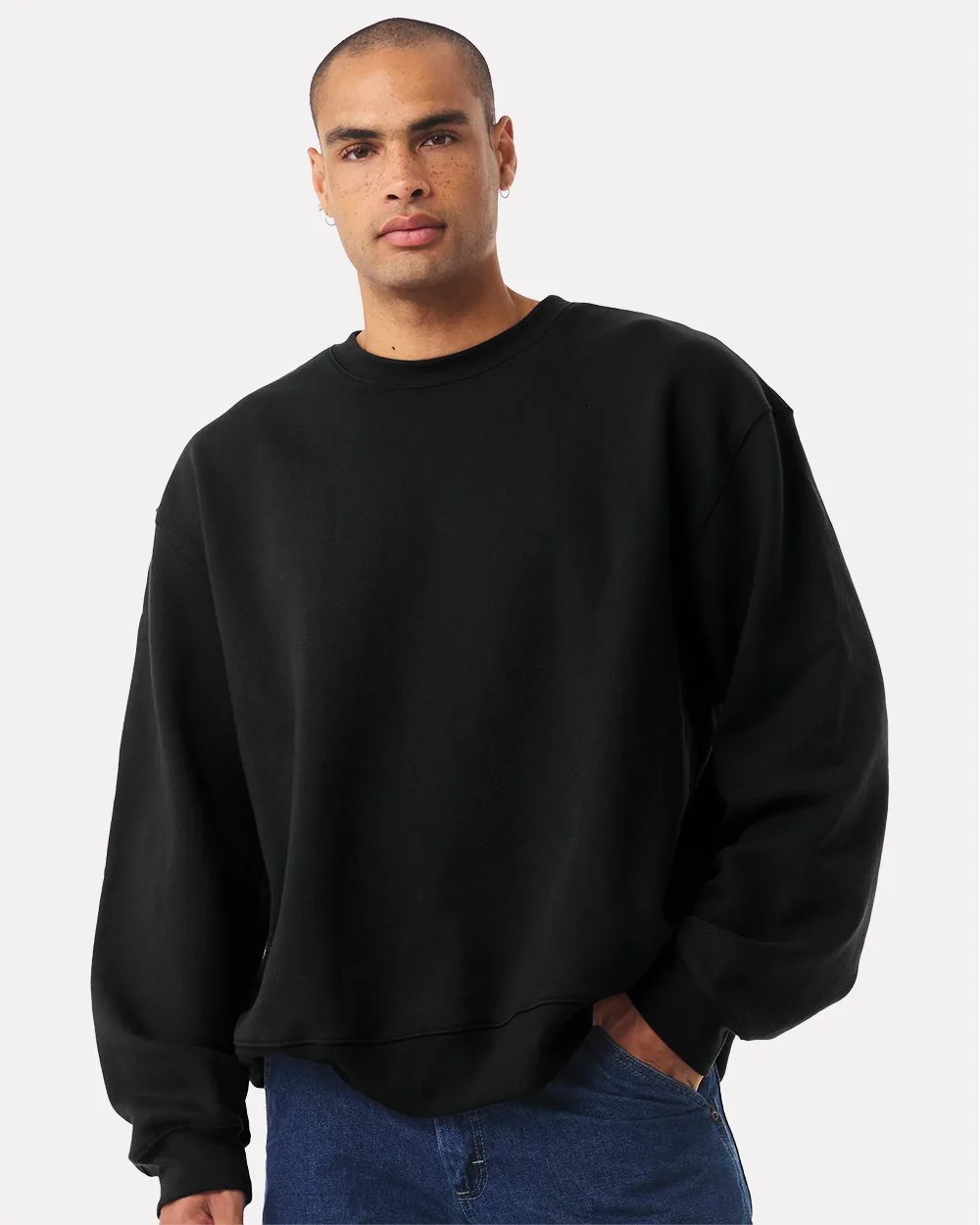 Bella+Canvas® Unisex 10 Oz. Heavyweight Crewneck Sweatshirt view 2