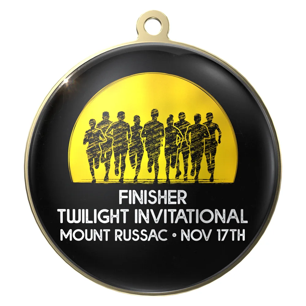 Vibraprint® Bright Gold Medallion (2-1/4")