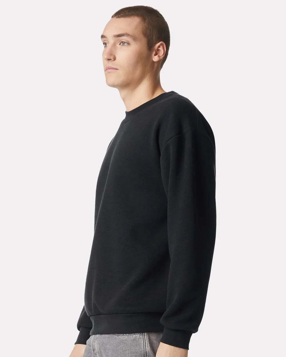 Black Blank Side View