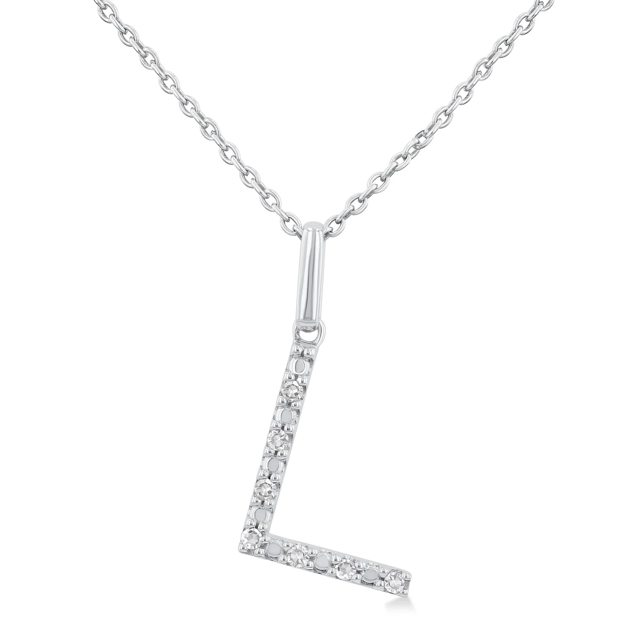 Jilco Inc Initial Necklace-L