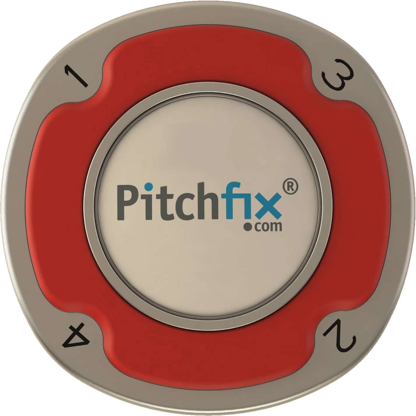 Red Logo Front View