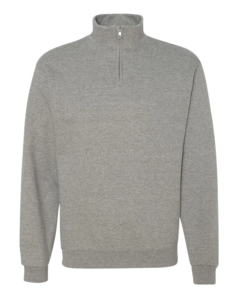 Jerzees® Nublend® Cadet Collar Quarter-Zip Sweatshirt view 4