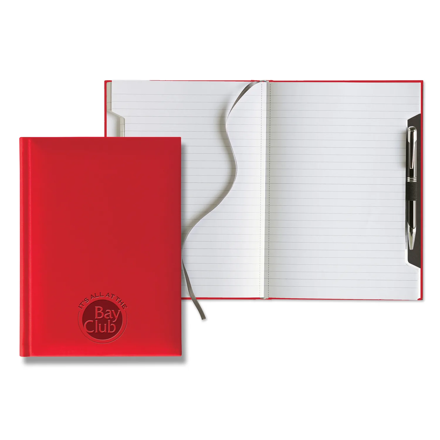 Castelli Tucson Scribe Grande Lined White Page Journal view 5