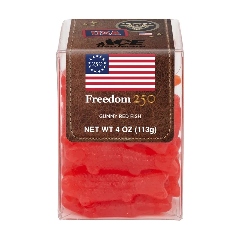 Freedom250- Short Acetate-Gummy Red Fish view 3