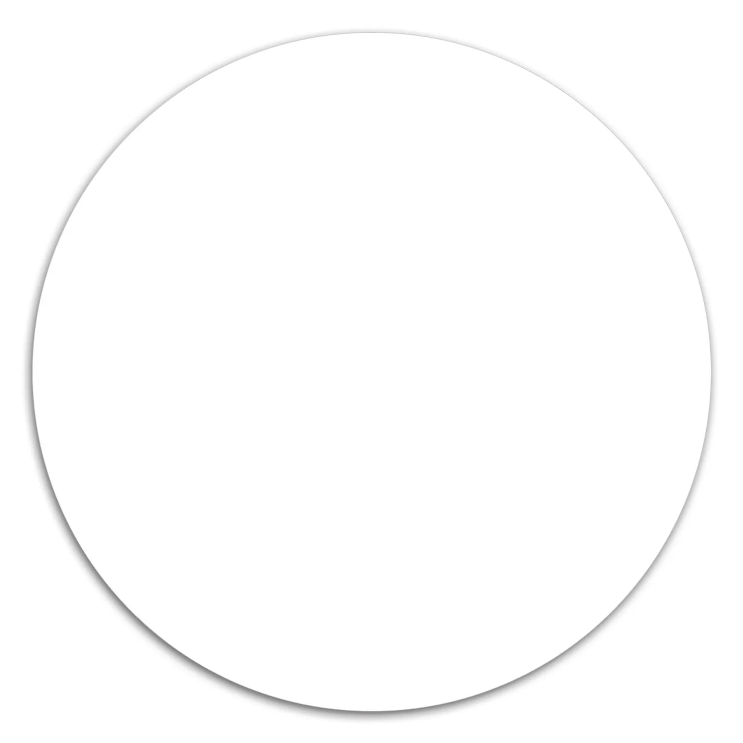 Memo Magnet Dry Erase - Circle view 2