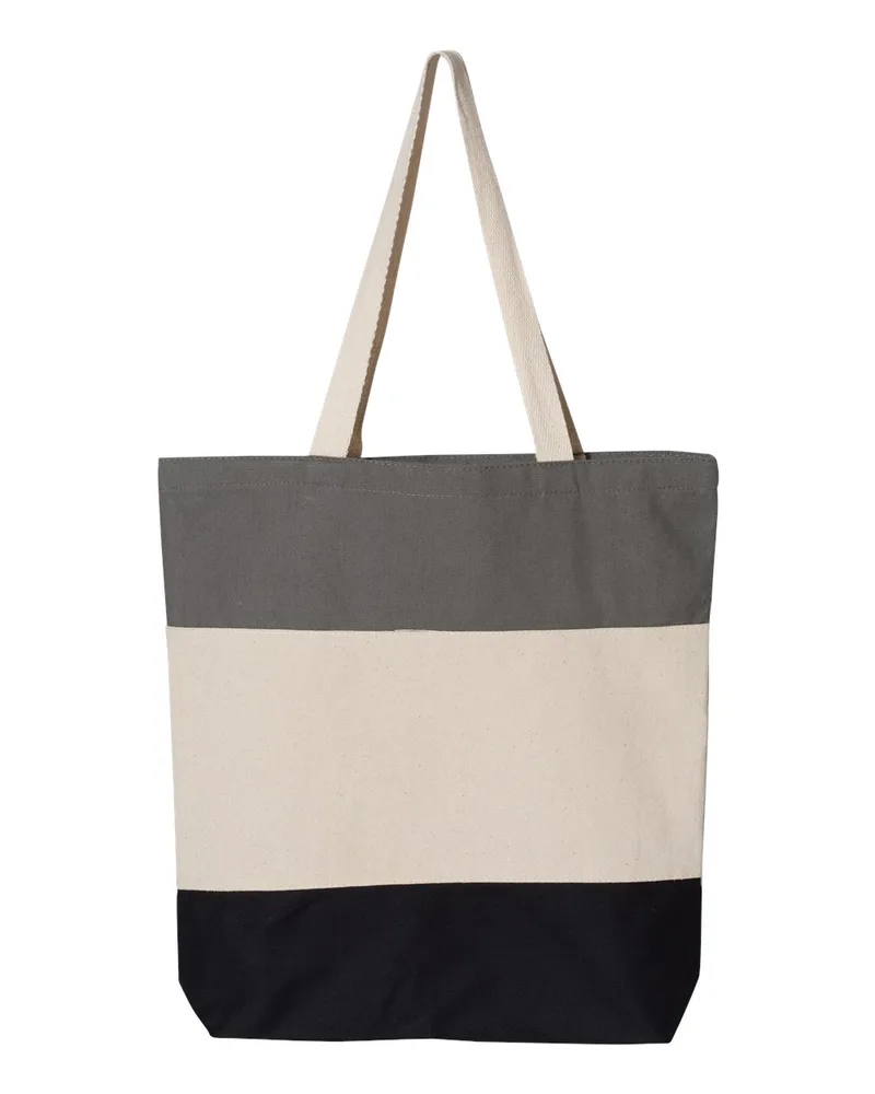Q-Tees™ 11L Tri-Color Tote Bag