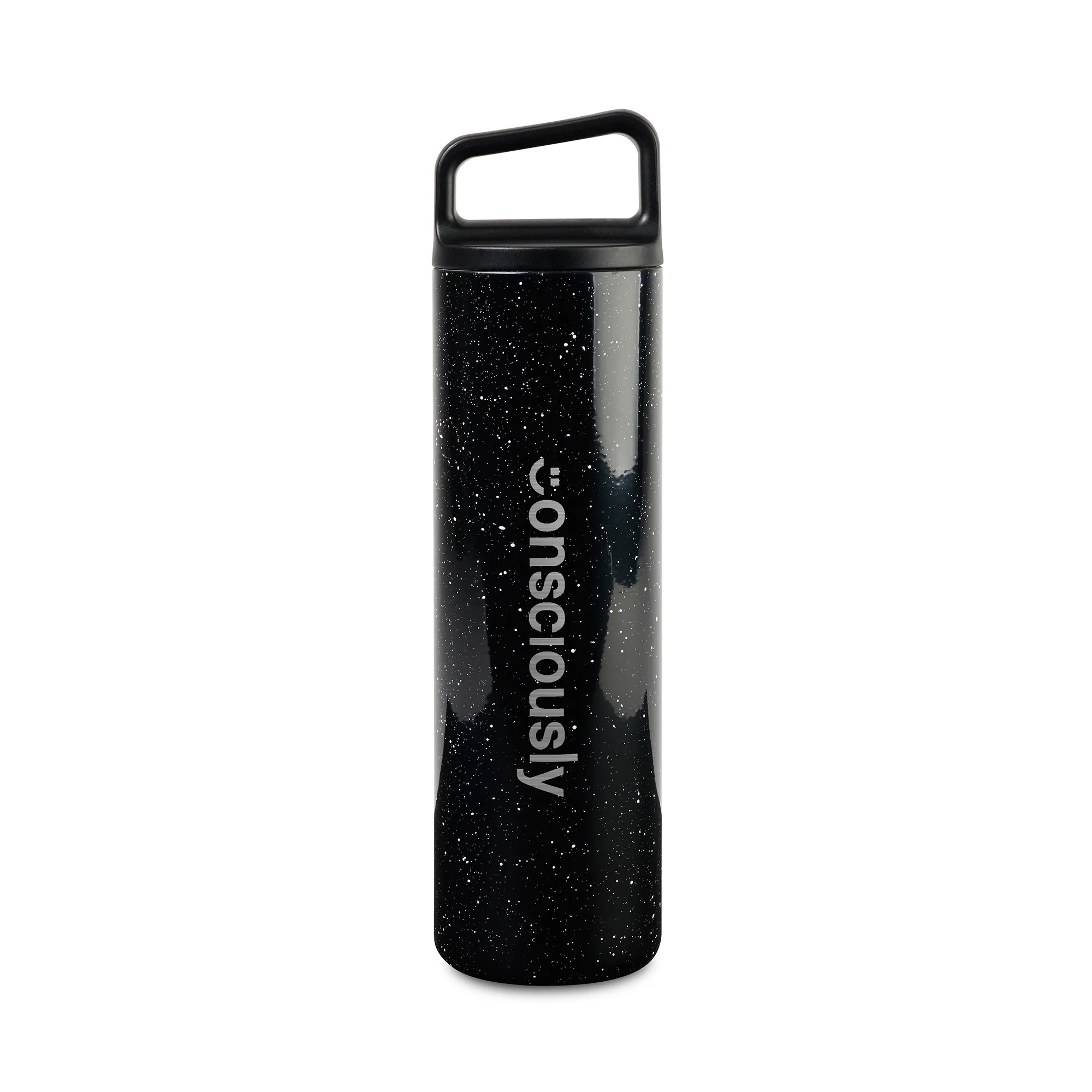 MiiR® Vacuum Insulated Wide Mouth Bottle - 20 Oz. - Black Speckle