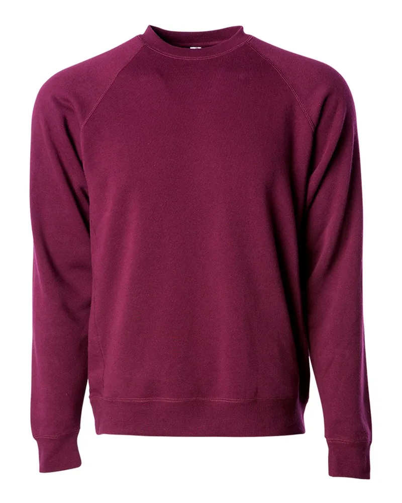 Independent Trading Co.® Unisex Special Blend Raglan Crewneck Sweatshirt view 6