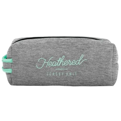 Doppelganger Heathered Jersey Knit Neoprene Pouch view 2
