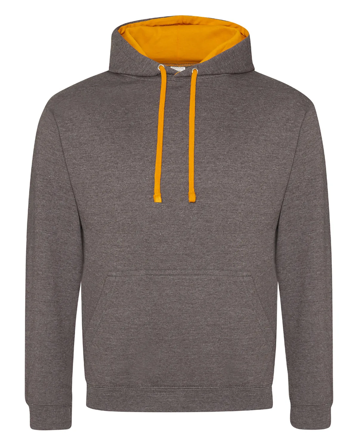 ALL WE DO is Adult Midweight Varsity Contrast Hooded Sweatshirt view 2