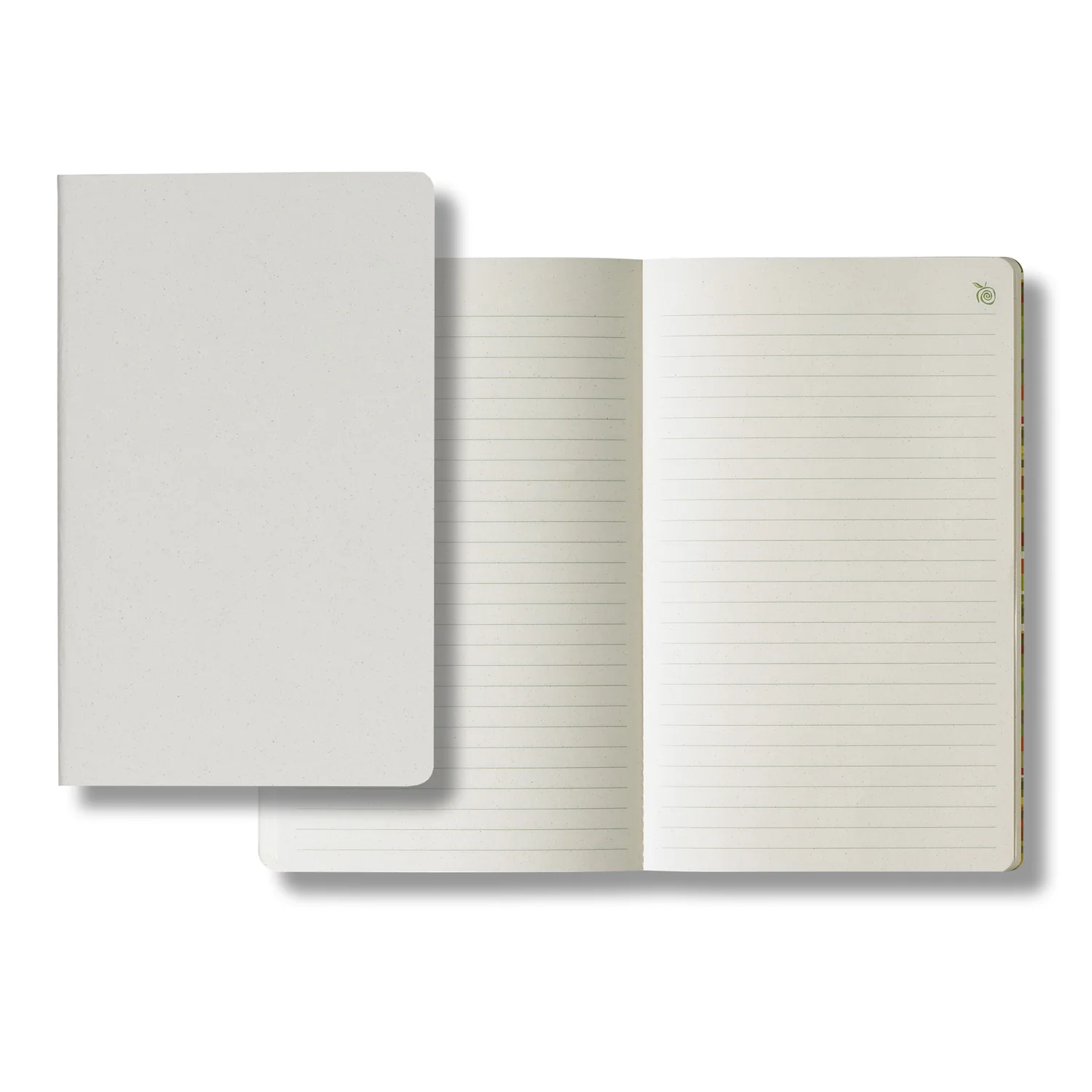 ApPeel Medio Lined Saddle Stitched Apple Page Journal view 2