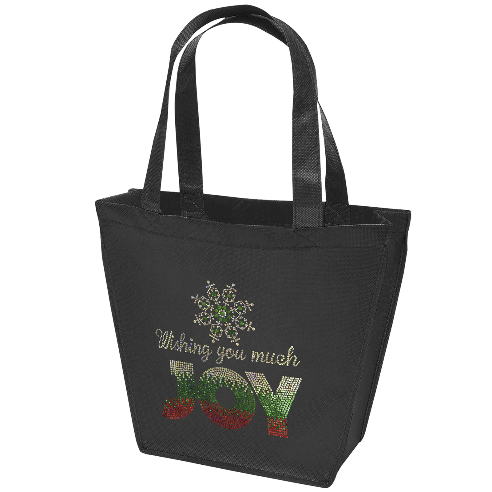 Carnival - Non-Woven Tote - Sparkle (12" x 4" x 10") — Brite Blue