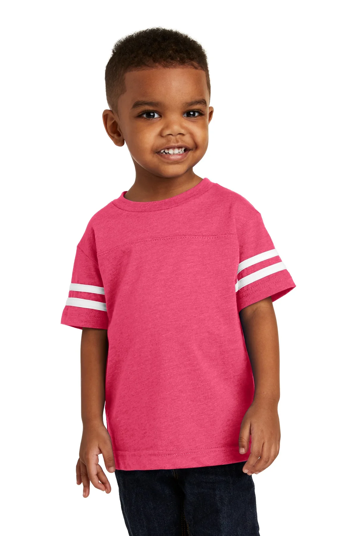 Rabbit Skins™ Toddler Football Fine Jersey Tee.