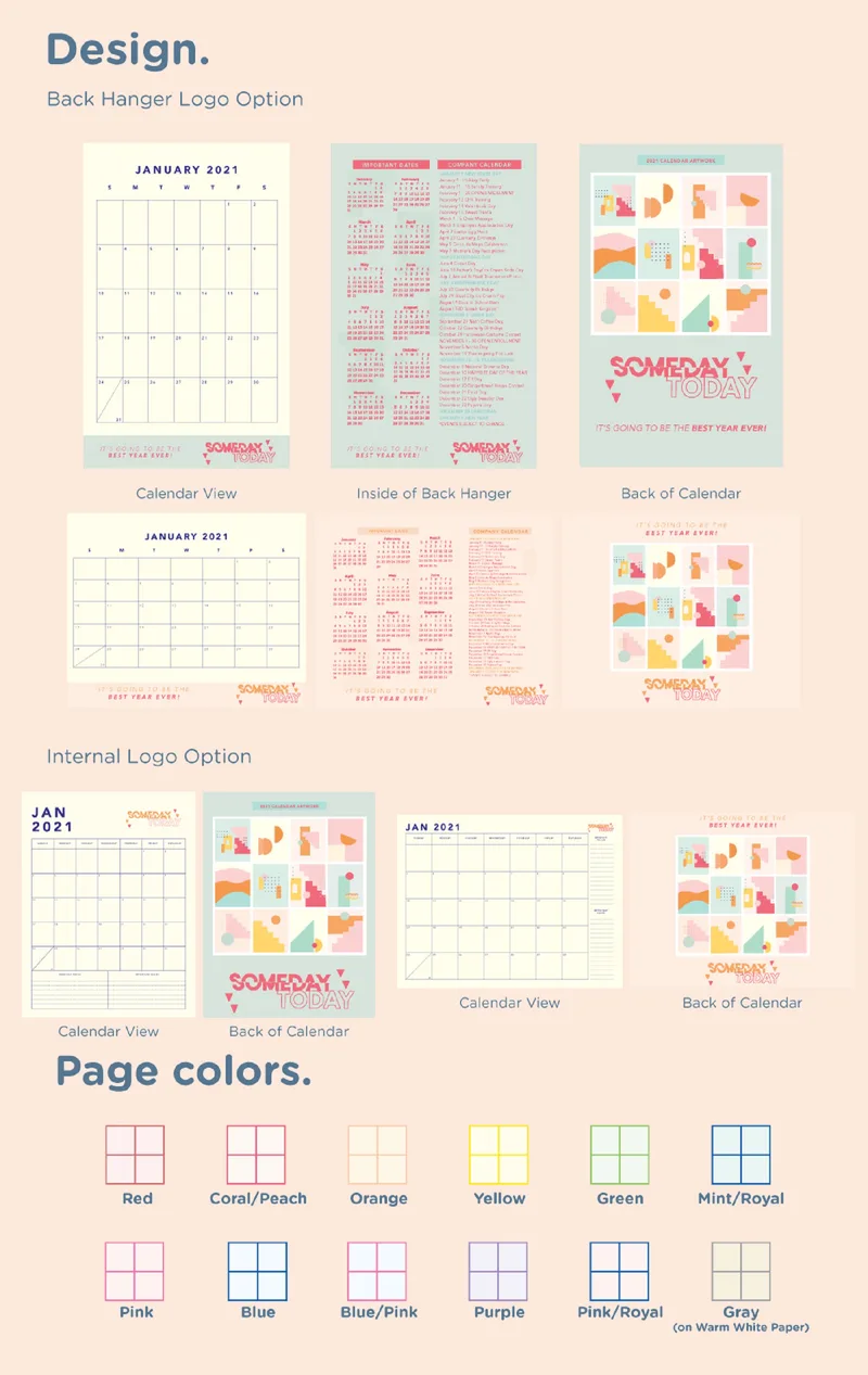 Calendar - Small - Vertical view 2